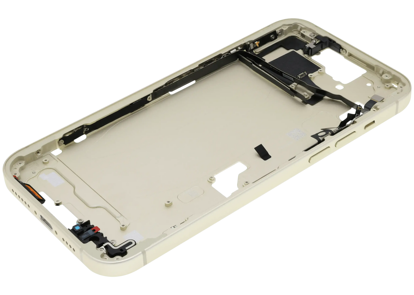 Mid-Frame Housing W/ Small Parts For iPhone 15 Plus (US Version) (Pull) (Yellow)