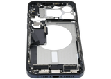 Mid-Frame Housing W/ Charging Port Flex & Small Parts For iPhone 15 Pro Max (US Version) (Pull) (Blue Titanium)