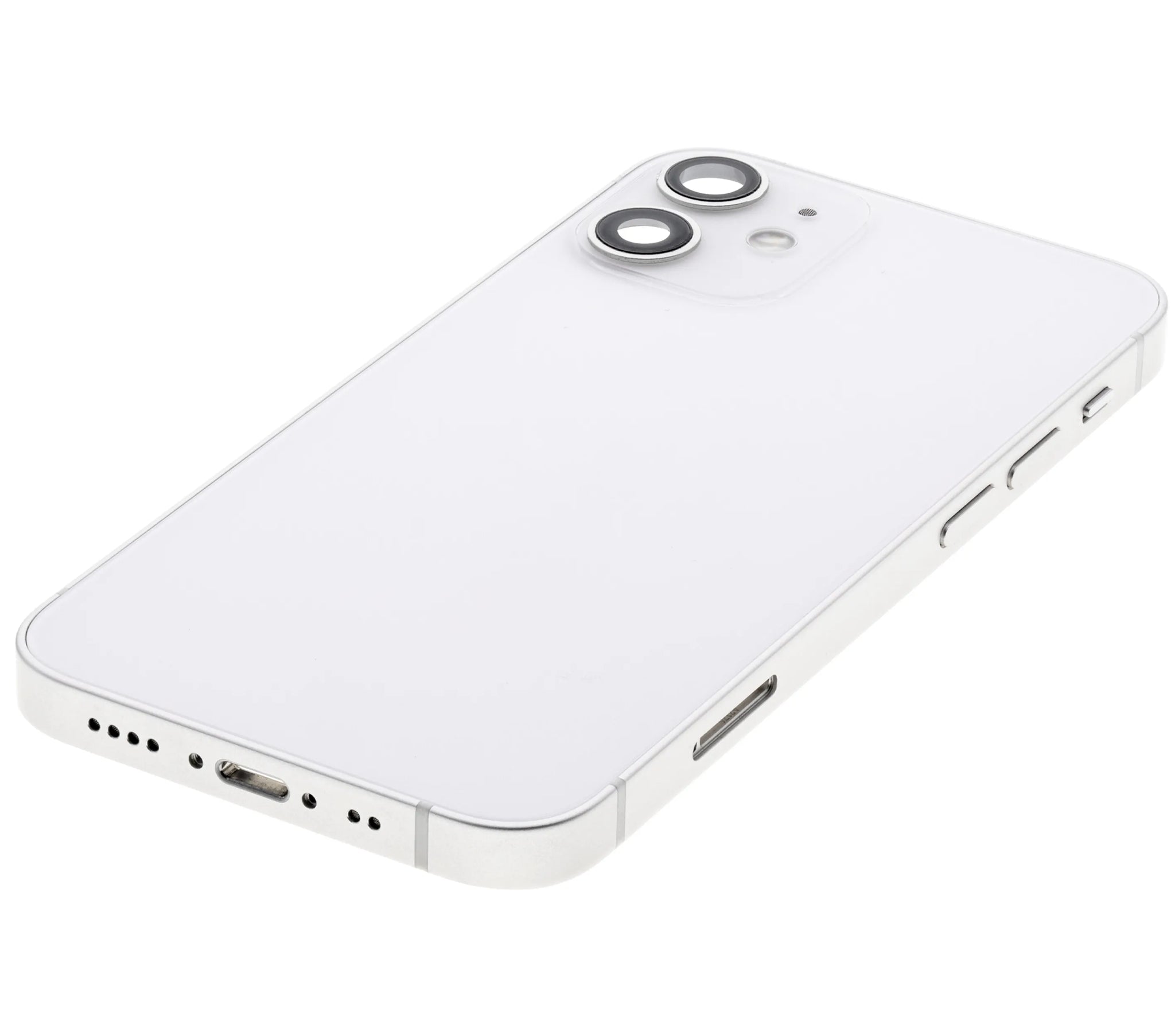 Back Housing W/ Small Parts For iPhone 12 Mini (US Version) (Pull) (White)