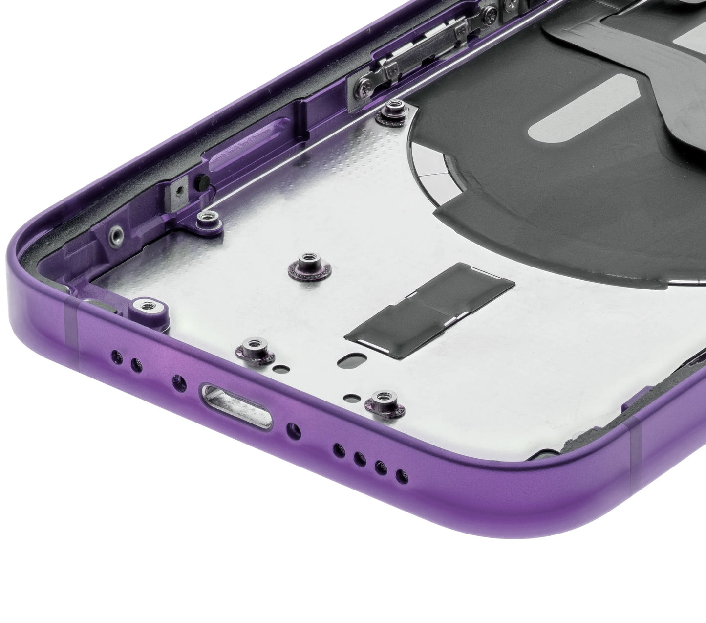 Back Housing W/ Small Parts For iPhone 12 Mini (US Version) (Pull) (Purple)