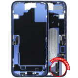 Mid-Frame Housing W/ Charging Port Flex & Small Parts For iPhone 16 Plus (US Version) (Pull) (Ultramarine)