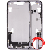 Mid-Frame Housing W/ Charging Port Flex & Small Parts For iPhone 14 (EU / Global Version) (Pull) (Purple)