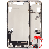 Mid-Frame Housing W/ Charging Port Flex & Small Parts For iPhone 14 (US Version) (Pull) (Starlight)