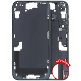Mid-Frame Housing W/ Small Parts For iPhone 15 Plus (US Version) (Pull) (Black)