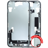 Mid-Frame Housing W/ Charging Port Flex & Small Parts For iPhone 15 (EU / Global Version) (Pull) (Green)