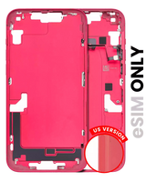 Mid-Frame Housing W/ Small Parts For iPhone 14 Plus (US Version) (Pull) (Red)