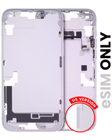 Mid-Frame Housing W/ Small Parts For iPhone 14 Plus (US Version) (Pull) (Purple)