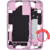 Mid-Frame Housing W/ Small Parts For iPhone 16 (EU / Global Version) (Pull) (Pink)