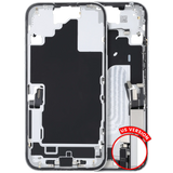 Mid-Frame Housing W/ Charging Port Flex & Small Parts For iPhone 16 (US Version) (Pull) (White)