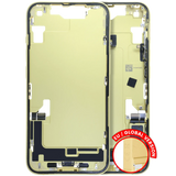 Mid-Frame Housing W/ Charging Port Flex & Small Parts For iPhone 14 (EU / Global Version) (Pull) (Yellow)