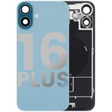 Back Glass w/ MagSafe Magnet & NFC & Flashlight Flex For iPhone 16 Plus (Pull) (Teal)