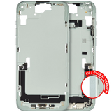 Mid-Frame Housing W/ Charging Port Flex & Small Parts For iPhone 15 Plus (EU / Global Version) (Pull) (Green)