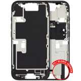 Mid-Frame Housing W/ Small Parts For iPhone 16 Pro (EU / Global Version) (Pull) (Black Titanium)