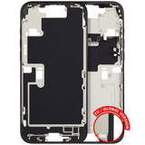 Mid-Frame Housing W/ Small Parts For iPhone 16 Pro Max (EU / Global Version) (Pull) (Black Titanium)