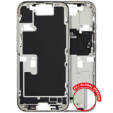 Mid-Frame Housing W/ Small Parts For iPhone 16 Pro (EU / Global Version) (Pull) (White Titanium)