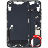 Mid-Frame Housing W/ Charging Port Flex & Small Parts For iPhone 14 Plus (US Version) (Pull) (Midnight)