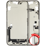 Mid-Frame Housing W/ Charging Port Flex & Small Parts For iPhone 14 Plus (US Version) (Pull) (Starlight)