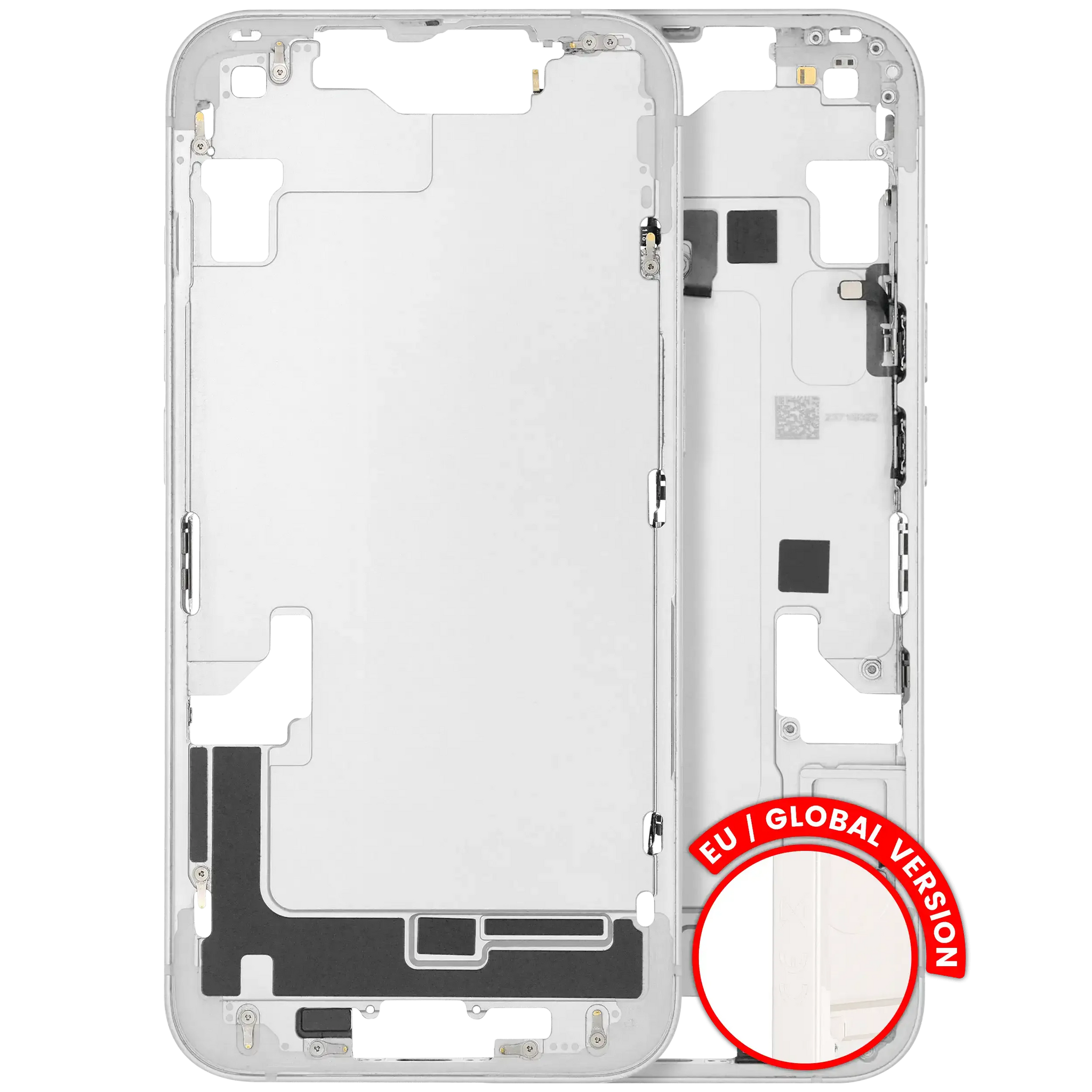 Mid-Frame Housing W/ Charging Port Flex & Small Parts For iPhone 14 (EU / Global Version) (Pull) (Starlight)