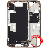 Mid-Frame Housing W/ Small Parts For iPhone 16 Pro (EU / Global Version) (Pull) (Desert Titanium)