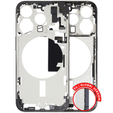 Mid-Frame Housing W/ Small Parts For iPhone 15 Pro (EU / Global Version) (Pull) (Black Titanium)