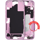 Mid-Frame Housing W/ Small Parts For iPhone 16 Plus (EU / Global Version) (Pull) (Pink)