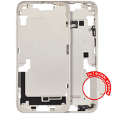 Mid-Frame Housing W/ Charging Port Flex & Small Parts For iPhone 14 Plus (EU / Global Version) (Pull) (Starlight)