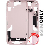 Mid-Frame Housing W/ Small Parts For iPhone 15 (US Version) (Pull) (Pink)