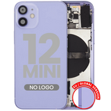 Back Housing W/ Small Parts For iPhone 12 Mini (EU / Global Version) (Pull) (Purple)