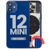 Back Housing W/ Small Parts For iPhone 12 Mini (EU / Global Version) (Pull) (Blue)