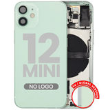 Back Housing W/ Small Parts For iPhone 12 Mini (EU / Global Version) (Pull) (Green)