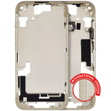 Mid-Frame Housing W/ Small Parts For iPhone 15 (EU / Global Version) (Pull) (Yellow)