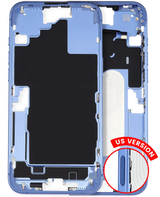 Mid-Frame Housing W/ Small Parts For iPhone 16 Plus (US Version) (Pull) (Ultramarine)