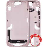 Mid-Frame Housing W/ Small Parts For iPhone 15 Plus (EU / Global Version) (Pull) (Pink)