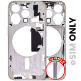Mid-Frame Housing W/ Small Parts For iPhone 15 Pro (US Version) (Pull) (White Titanium)