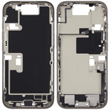 Mid-Frame Housing W/ Charging Port Flex & Small Parts For iPhone 16 Pro (EU / Global Version) (Pull) (Natural Titanium)
