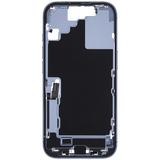 Mid-Frame Housing W/ Charging Port Flex & Small Parts For iPhone 17 (US Version) (Pull) (Mist Blue)