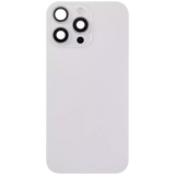 Back Glass w/ MagSafe Magnet & NFC & Flashlight Flex For iPhone 16 Pro Max (Pull) (White Titanium)