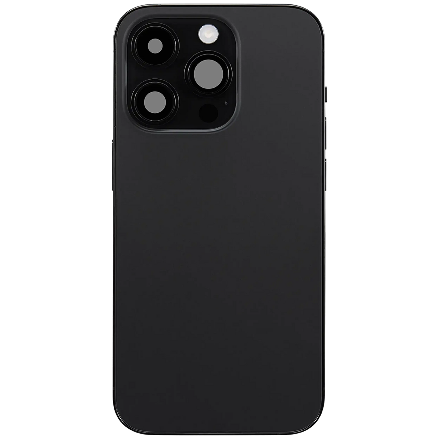 Back Housing W/ Charging Port Flex & Small Parts For iPhone 14 Pro (US Version) (Pull) (Space Black)