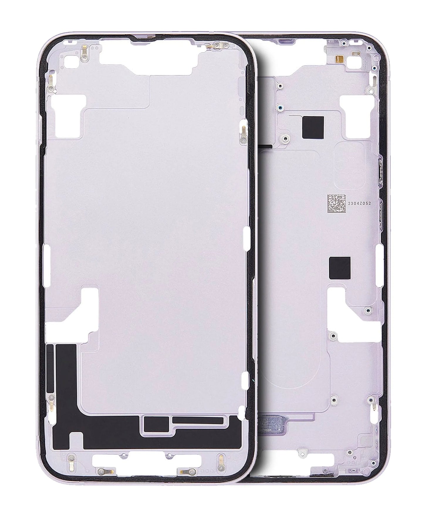 Mid-Frame Housing W/ Small Parts For iPhone 14 (US Version) (Pull) (Purple)