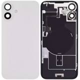 Back Glass w/ MagSafe Magnet & NFC & Flashlight Flex For iPhone 16 Plus (Pull) (White)