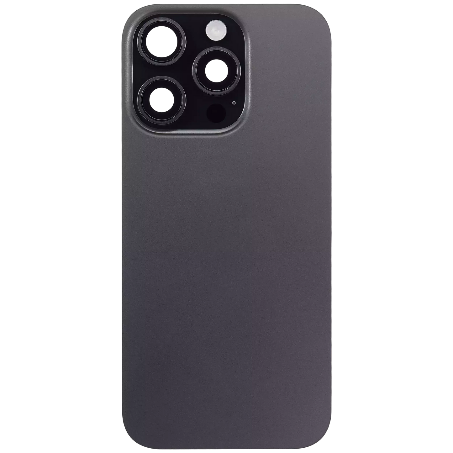 Back Glass w/ MagSafe Magnet & NFC & Flashlight Flex For iPhone 16 Pro (Pull) (Black Titanium)