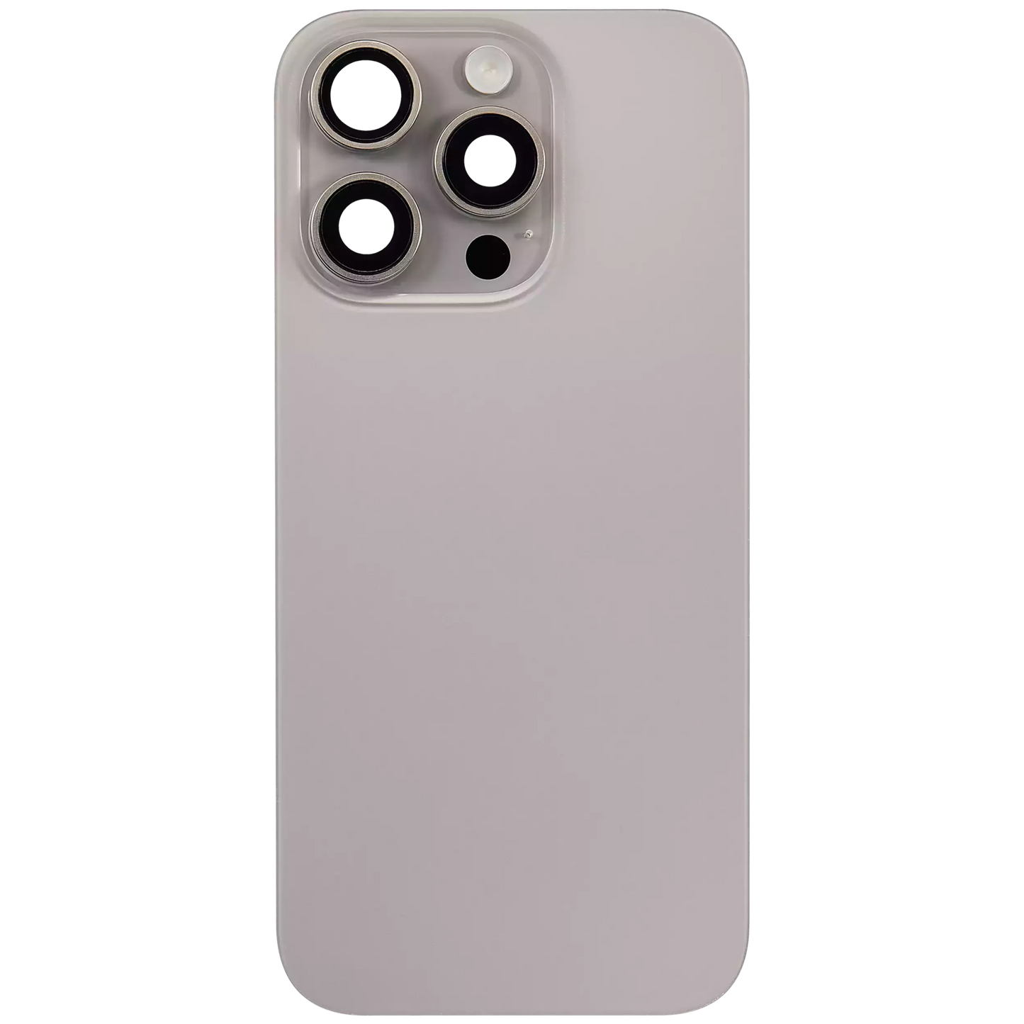Back Glass w/ MagSafe Magnet & NFC & Flashlight Flex For iPhone 16 Pro (Pull) (Natural Titanium)