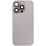 Back Glass w/ MagSafe Magnet & NFC & Flashlight Flex For iPhone 16 Pro (Pull) (Natural Titanium)
