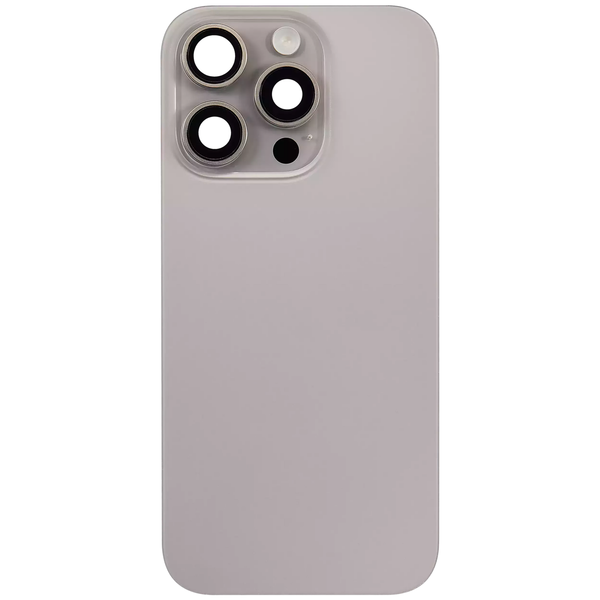 Back Glass w/ MagSafe Magnet & NFC & Flashlight Flex For iPhone 16 Pro (Pull) (Natural Titanium)