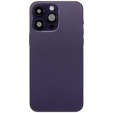 Back Housing W/ Charging Port Flex & Small Parts For iPhone 14 Pro Max (EU / Global Version) (Pull) (Deep Purple)