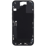 Mid-Frame Housing W/ Charging Port Flex & Small Parts For iPhone 16 Plus (US Version) (Pull) (Black)