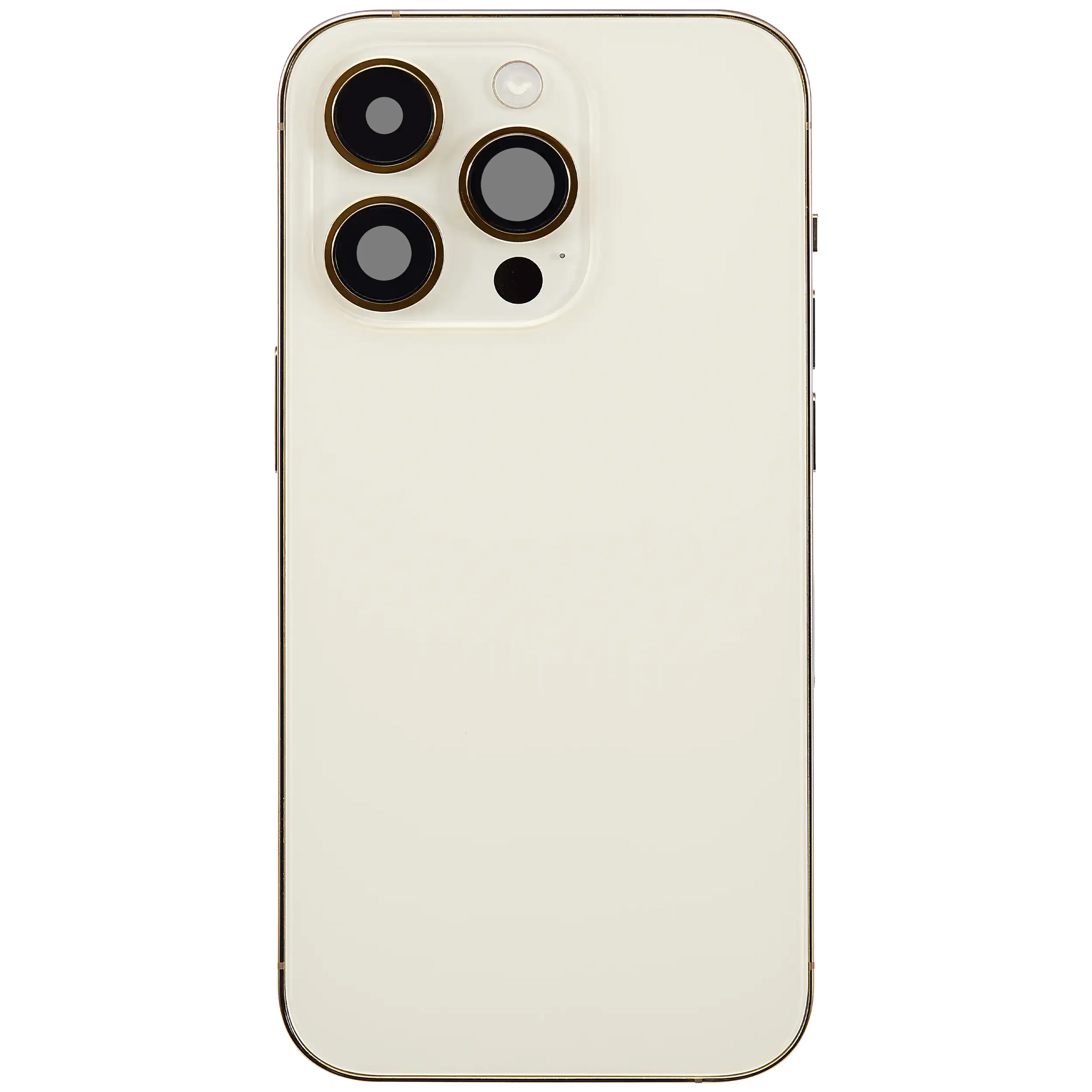 Back Housing W/ Charging Port Flex & Small Parts For iPhone 14 Pro (EU / Global Version) (Pull) (Gold)