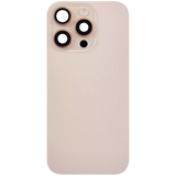 Back Glass w/ MagSafe Magnet & NFC & Flashlight Flex For iPhone 16 Pro (Pull) (Desert Titanium)