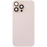Back Glass w/ MagSafe Magnet & NFC & Flashlight Flex For iPhone 16 Pro Max (Pull) (Desert Titanium)