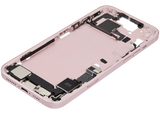 Mid-Frame Housing W/ Charging Port Flex & Small Parts For iPhone 15 Plus (EU / Global Version) (Pull) (Pink)